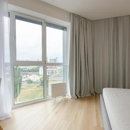 Petrovdom 35-74 In Panoramic 2 Bedroom At Rc Kvartet, 16г Vasyl Lypkivskyi Street Apartment *